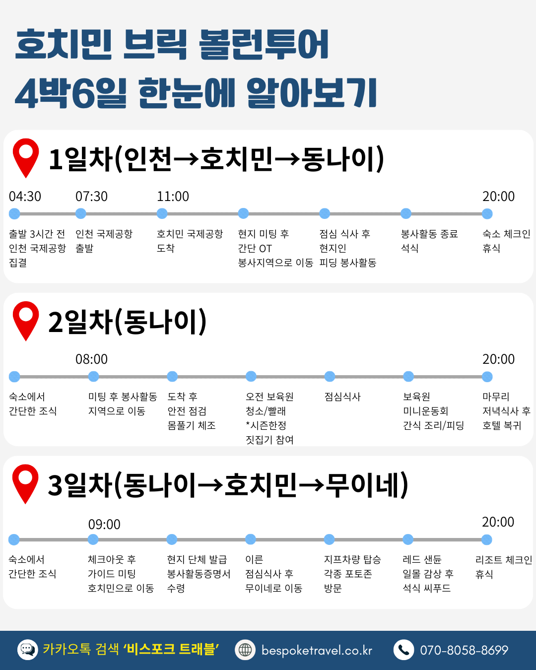 브릭볼룬투어,호치민, 봉사활동 여행, 오픈핸즈