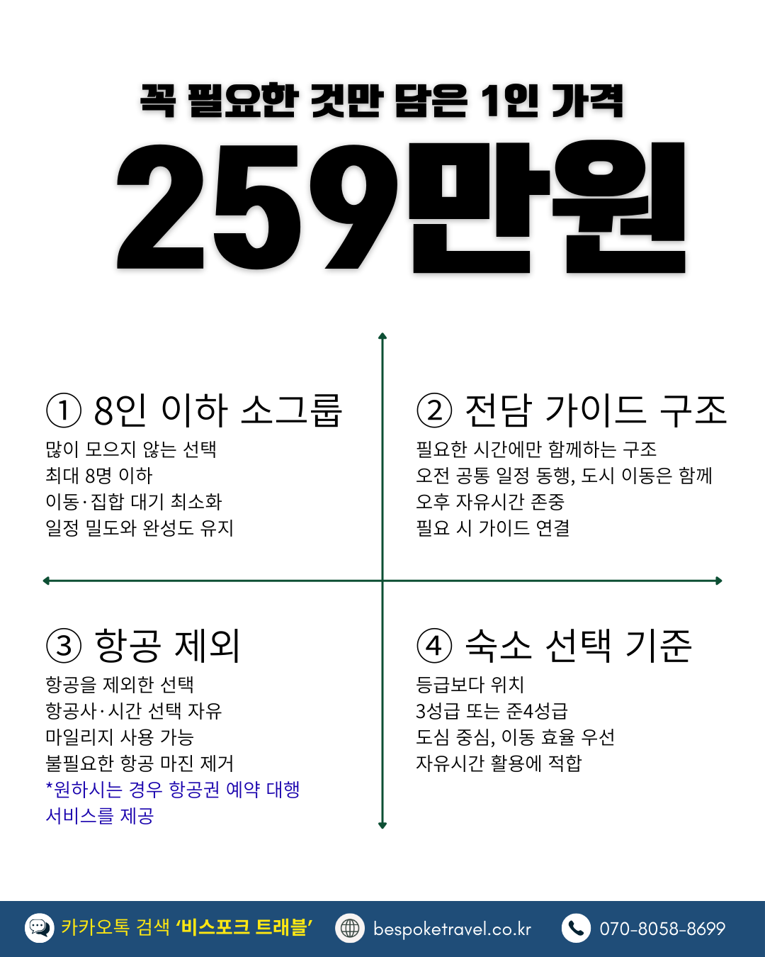 이런분께 좋아요, 여행의 가격