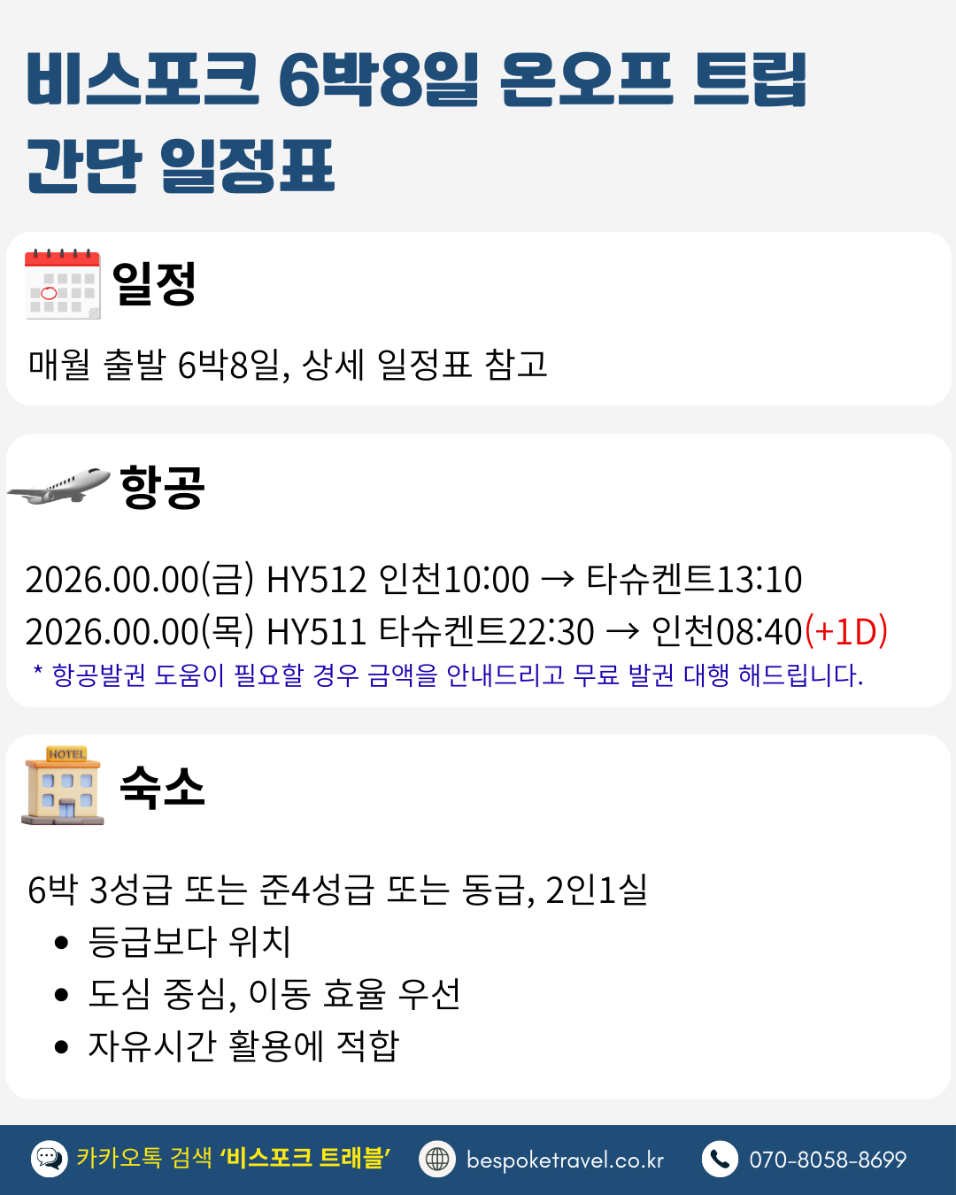 우즈베키스탄 5대 여행지, 히바, 간단일정표